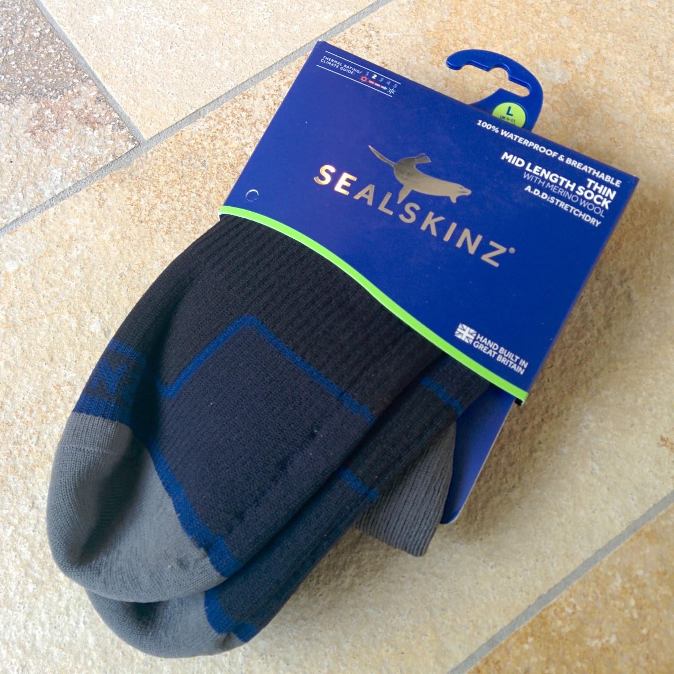 Sealskinz Thin Midlength Sock