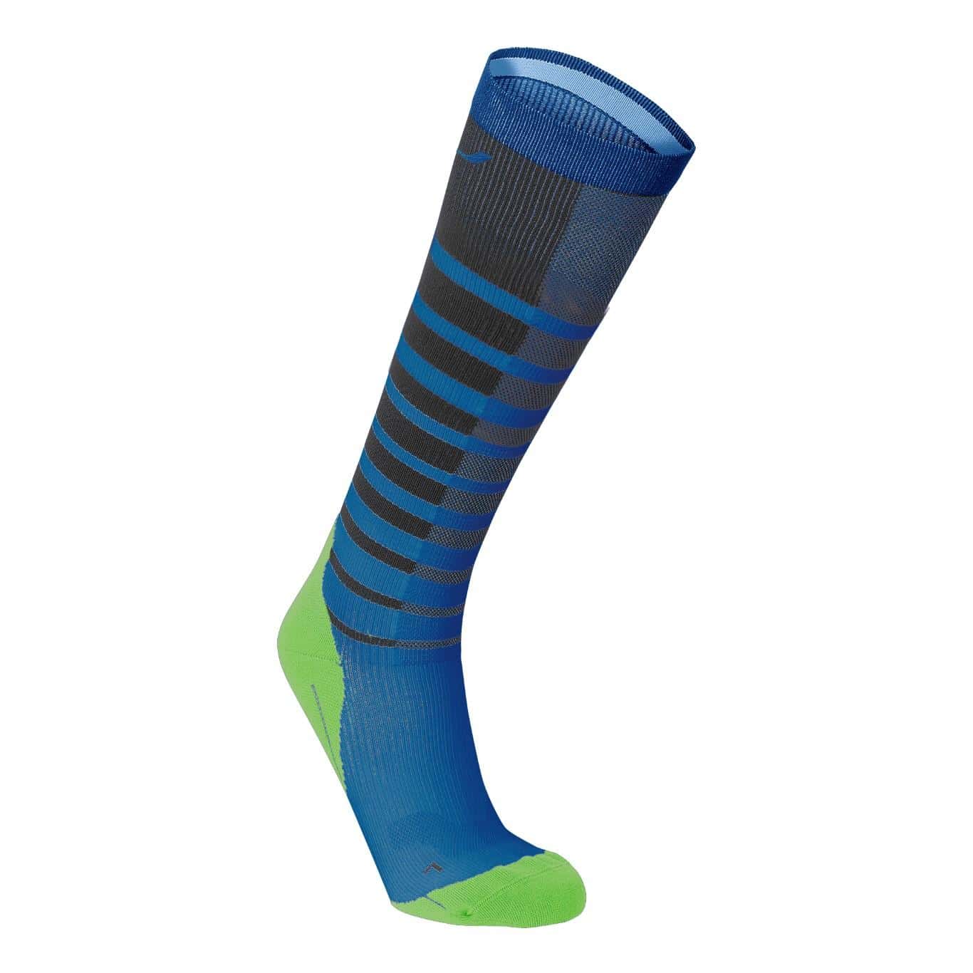 (c) 2XU Striped Run Compression Socks