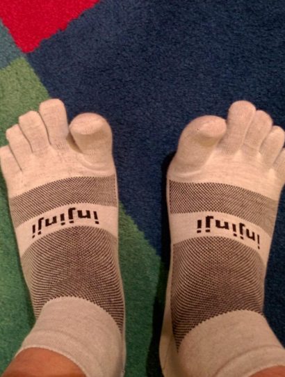 Zehensocken - Injinji Run 2.0 Mini-Crew