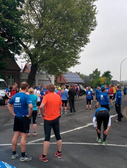 Hiddingseler Strassenlauf 2015 - kurz vor dem Start