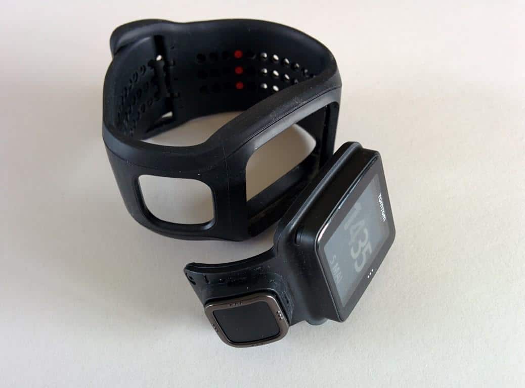 TomTom Runner Cardio - Armband und Uhrenmodul