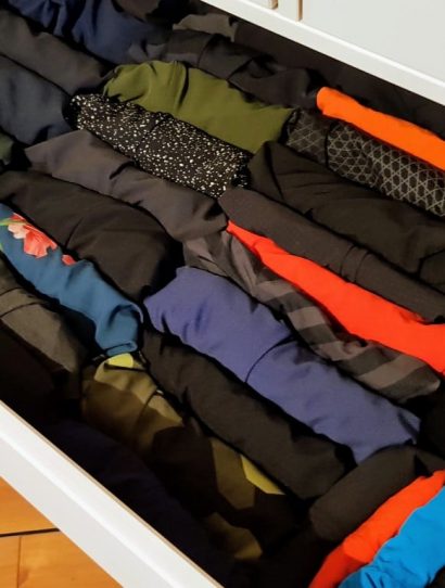 Laufhosen und kurze Tights