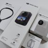 Stack of boxes: Hanging Neck Mount Max, Osmo 360 II, Lens Replacement Kit and Transparent Lens Protectors.